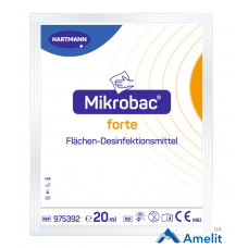 Засіб для дезінфекції Mikrobac Forte (Bode Chemie), соше 20 мл Засіб для дезінфекції Mikrobac Forte (Bode Chemie), соше 20 мл